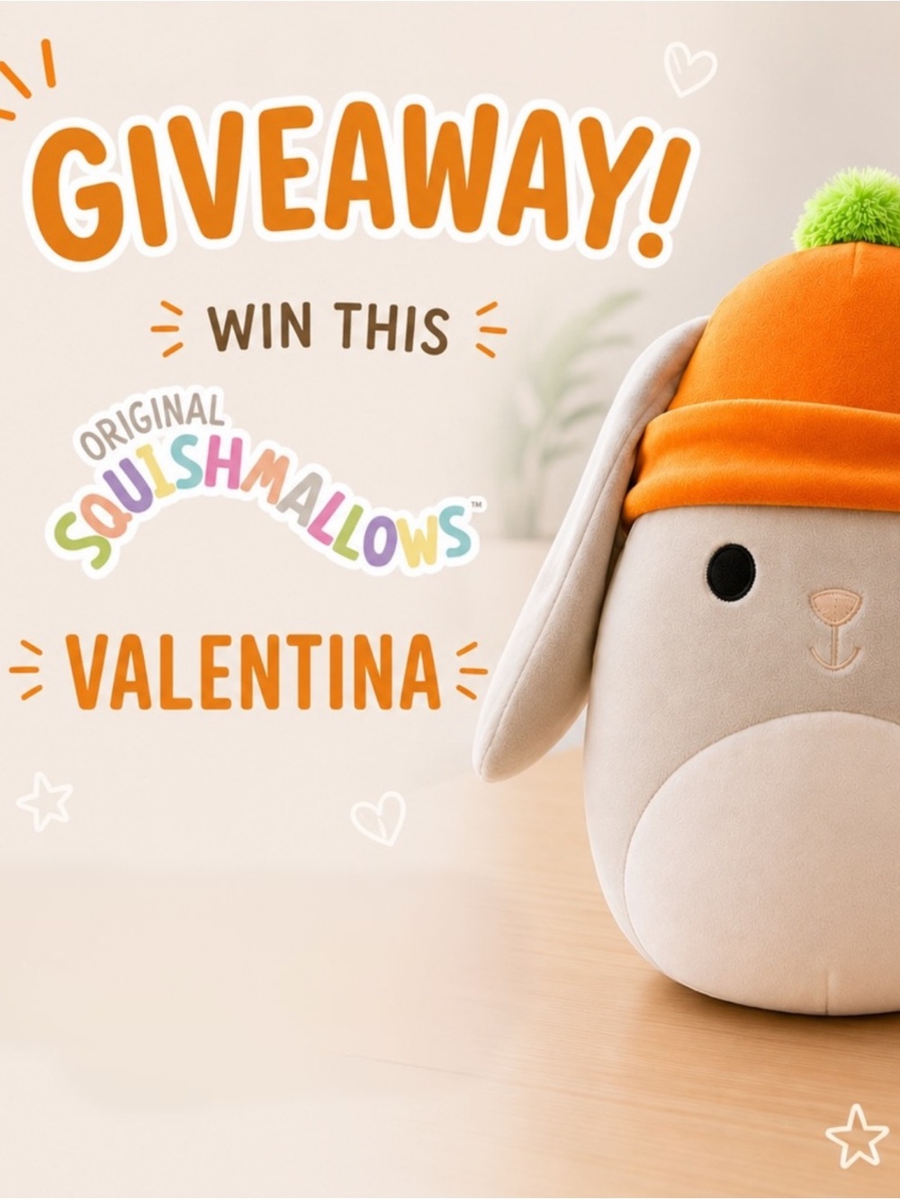 Bunny Squishmallow givy
